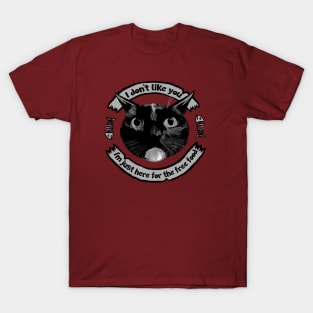 "I don't like you"- Cat T-Shirt